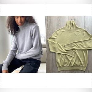 Wilfred Turtleneck lightweight sweater Sz L